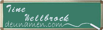 Tine Wellbrock Visitenkarte